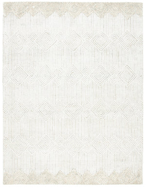 Safavieh Metro 401 Handtufted 100% Wool Rug Beige / Ivory MET401A-8