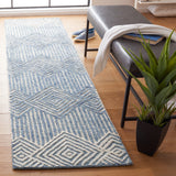 Safavieh Metro 401 Handtufted 100% Wool Rug Blue / Ivory MET401M-29