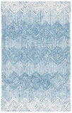 Safavieh Metro 401 Handtufted 100% Wool Rug Blue / Ivory MET401M-5