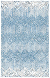 Safavieh Metro 401 Handtufted 100% Wool Rug Blue / Ivory MET401M-3