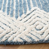 Safavieh Metro 401 Handtufted 100% Wool Rug Blue / Ivory MET401M-6R