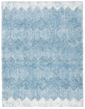 Safavieh Metro 401 Handtufted 100% Wool Rug Blue / Ivory MET401M-8