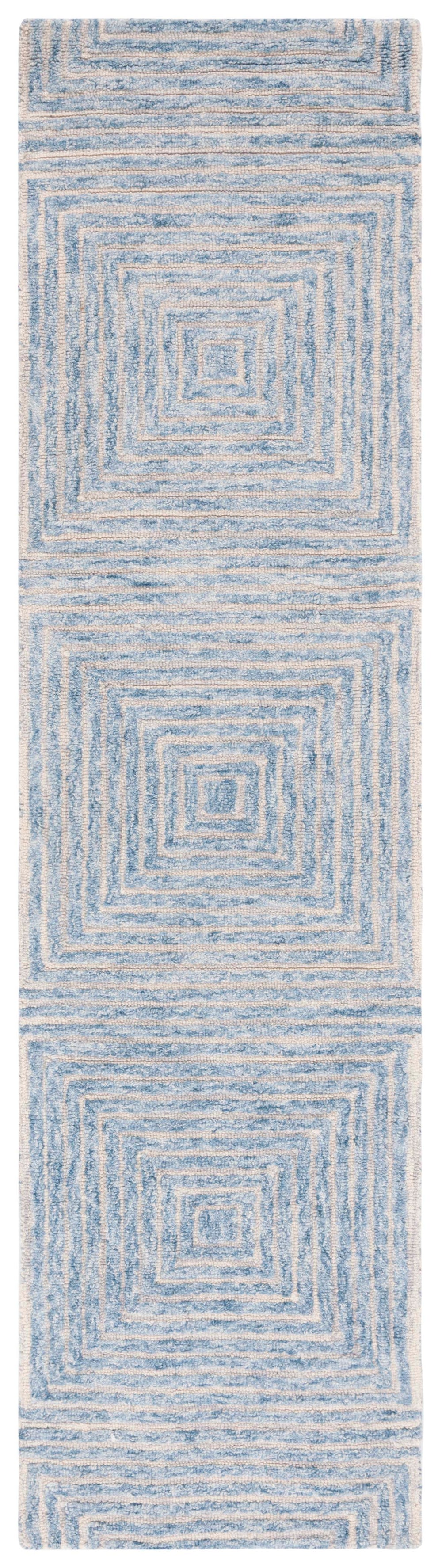 Safavieh Metro 454 Hand Tufted Wool and Cotton with Latex Contemporary Rug MET454L-6SQ
