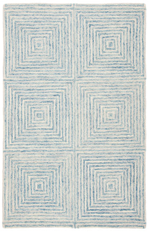 Safavieh Metro 454 Hand Tufted Wool and Cotton with Latex Contemporary Rug MET454L-6SQ