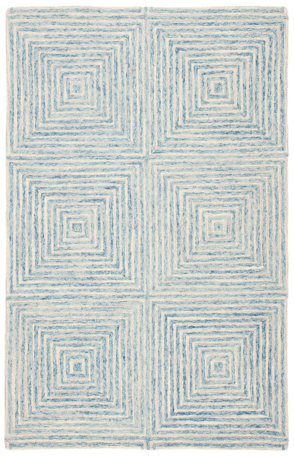 Safavieh Metro 454 Hand Tufted Wool and Cotton with Latex Contemporary Rug MET454L-6SQ