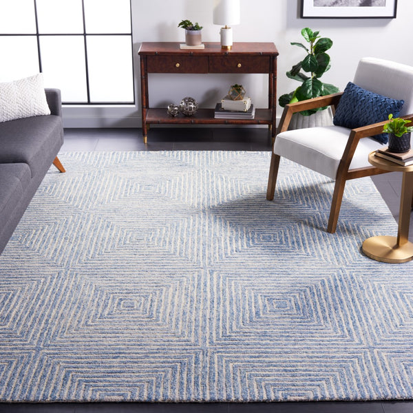 Safavieh Metro 454 Hand Tufted Wool and Cotton with Latex Contemporary Rug MET454L-8