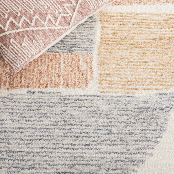 Safavieh Metro 475 Hand Tufted Wool and Cotton with Latex Rug MET475E-8