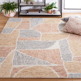 Safavieh Metro 475 Hand Tufted Wool and Cotton with Latex Rug MET475E-8