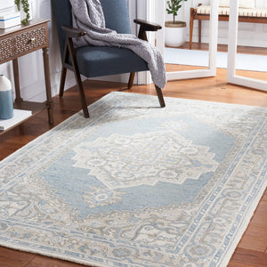 Safavieh Metro 615 Hand Tufted Wool and Cotton with Latex Rug MET615K-8