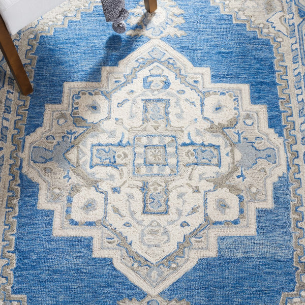 Safavieh Metro 615 Hand Tufted Wool and Cotton with Latex Rug MET615N-8