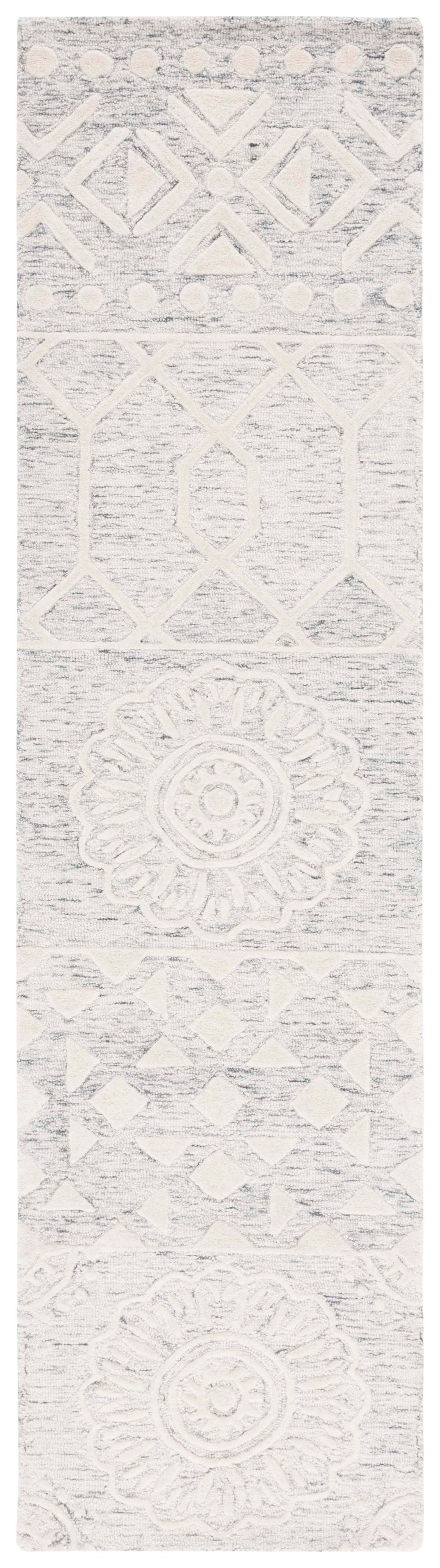 Safavieh Metro 855 Hand Tufted Wool and Cotton with Latex Rug MET855F-8