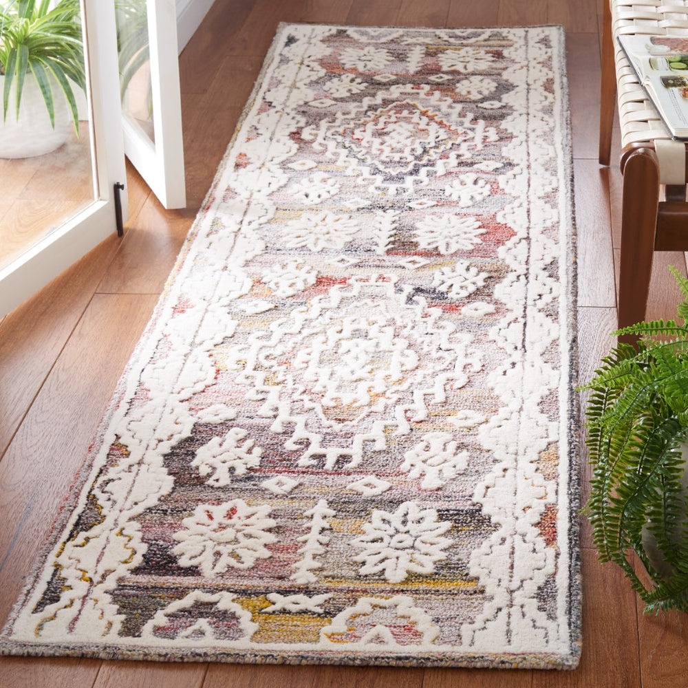 Safavieh Metro 860 Hand Tufted Wool and Cotton with Latex Rug MET860Q-8