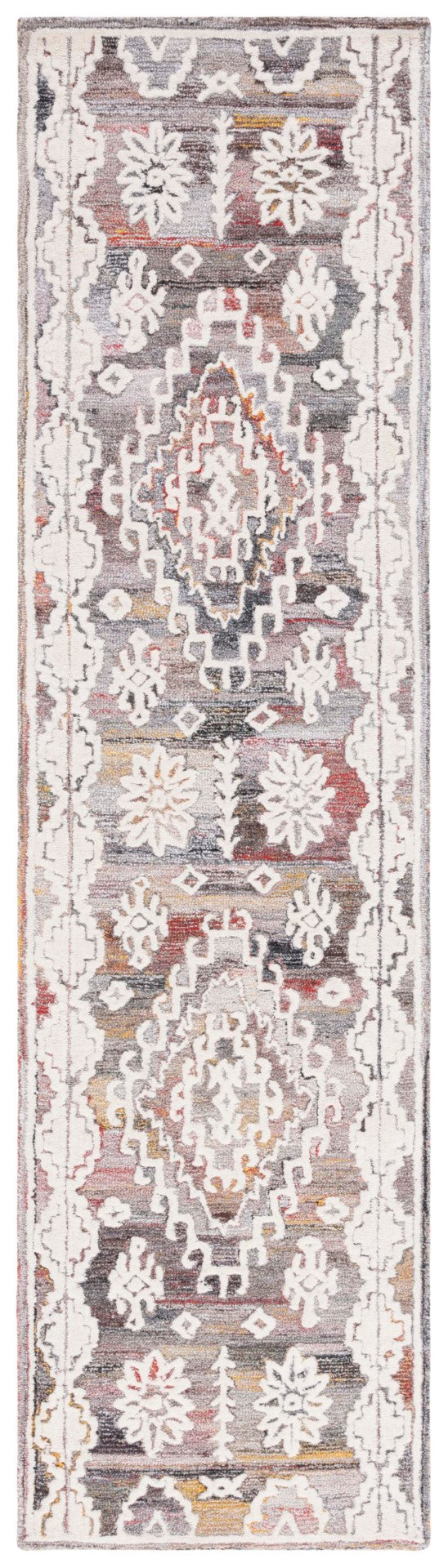 Safavieh Metro 860 Hand Tufted Wool and Cotton with Latex Rug MET860Q-8