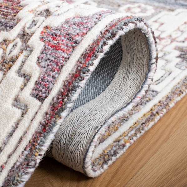 Safavieh Metro 860 Hand Tufted Wool and Cotton with Latex Rug MET860Q-8