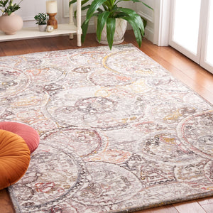 Safavieh Metro 889 Hand Tufted 80% Wool/ 20% Cotton with Cotton backing Transitional Rug MET889Q-8