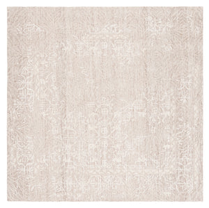 Safavieh Metro 905 Hand Tufted 100% Wool Pile Rug Natural / Ivory 100% Wool Pile MET905A-6SQ