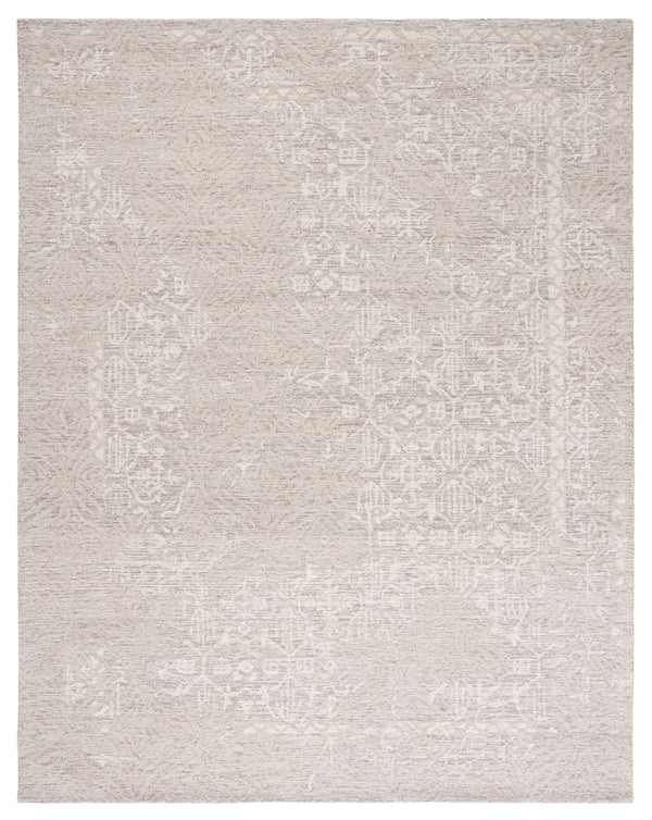 Safavieh Metro 905 Hand Tufted 100% Wool Pile Rug Natural / Ivory 100% Wool Pile MET905A-8