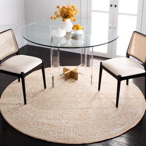 Safavieh Metro 905 Hand Tufted 100% Wool Pile Rug Gold / Ivory 100% Wool Pile MET905D-6R