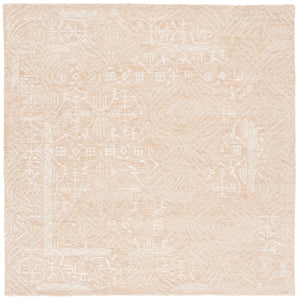 Safavieh Metro 905 Hand Tufted 100% Wool Pile Rug Gold / Ivory 100% Wool Pile MET905D-6SQ