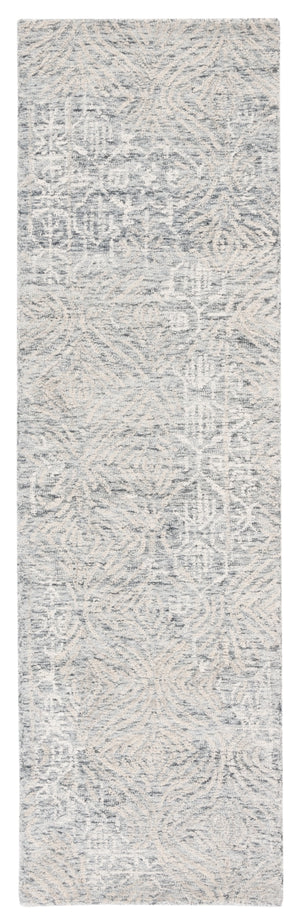 Safavieh Metro 905 Hand Tufted 100% Wool Pile Rug Grey / Ivory 100% Wool Pile MET905F-28