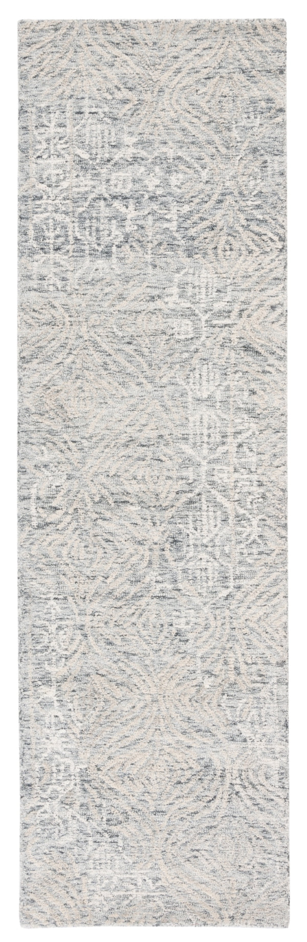 Safavieh Metro 905 Hand Tufted 100% Wool Pile Rug Grey / Ivory 100% Wool Pile MET905F-28
