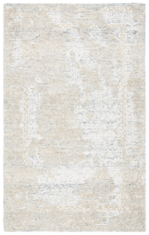 Safavieh Metro 905 Hand Tufted 100% Wool Pile Rug Grey / Ivory 100% Wool Pile MET905F-5
