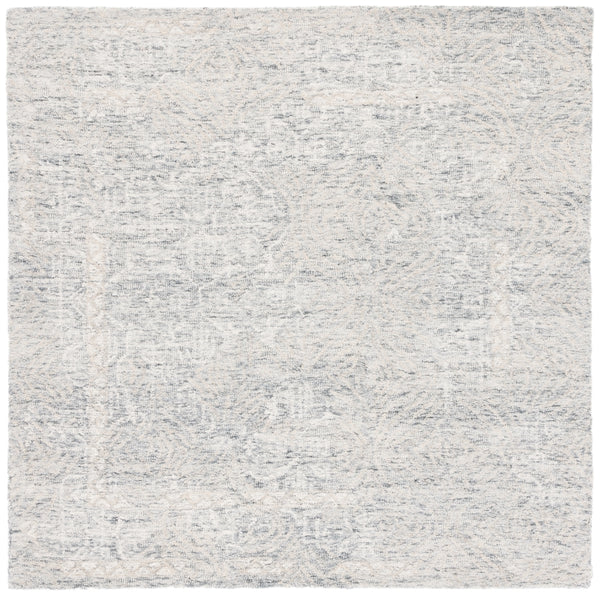 Safavieh Metro 905 Hand Tufted 100% Wool Pile Rug Grey / Ivory 100% Wool Pile MET905F-6SQ