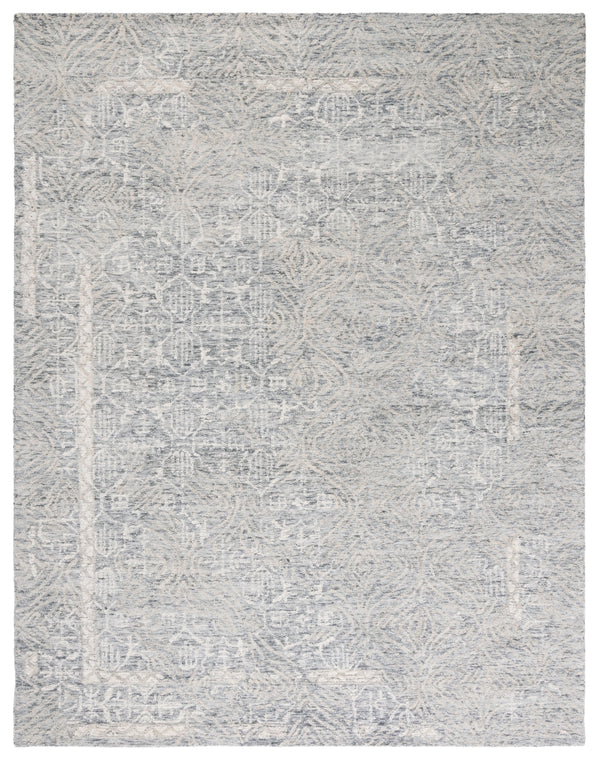 Safavieh Metro 905 Hand Tufted 100% Wool Pile Rug Grey / Ivory 100% Wool Pile MET905F-8