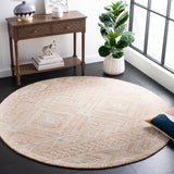 Safavieh Metro 906 Hand Tufted 100% Wool Pile Rug Gold / Ivory 100% Wool Pile MET906D-6R