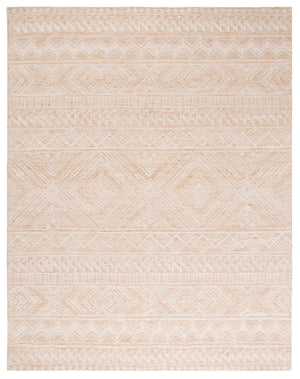 Safavieh Metro 906 Hand Tufted 100% Wool Pile Rug Gold / Ivory 100% Wool Pile MET906D-8