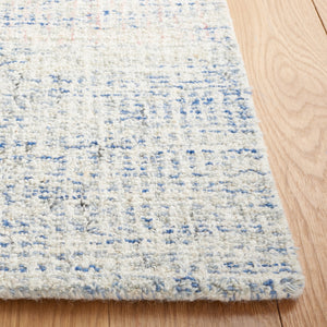 Safavieh Metro 909 Hand Tufted 100% Wool Pile Rug Blue / Ivory 100% Wool Pile MET909M-5