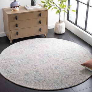 Safavieh Metro 909 Hand Tufted 100% Wool Pile Rug Blue / Ivory 100% Wool Pile MET909M-6R