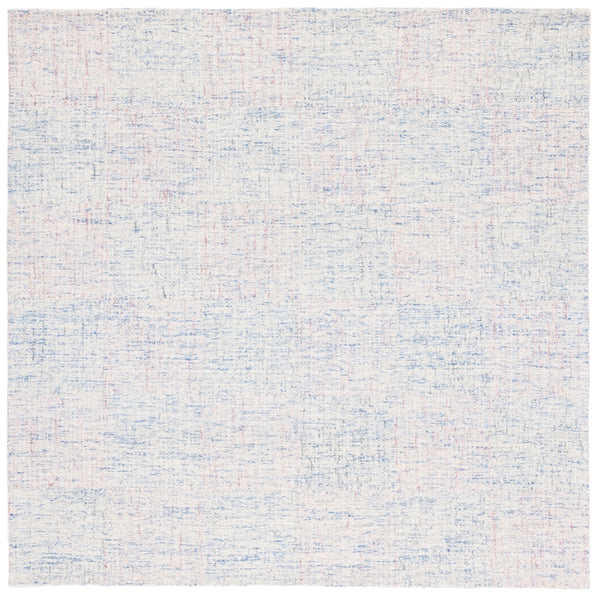 Safavieh Metro 909 Hand Tufted 100% Wool Pile Rug Blue / Ivory 100% Wool Pile MET909M-6SQ