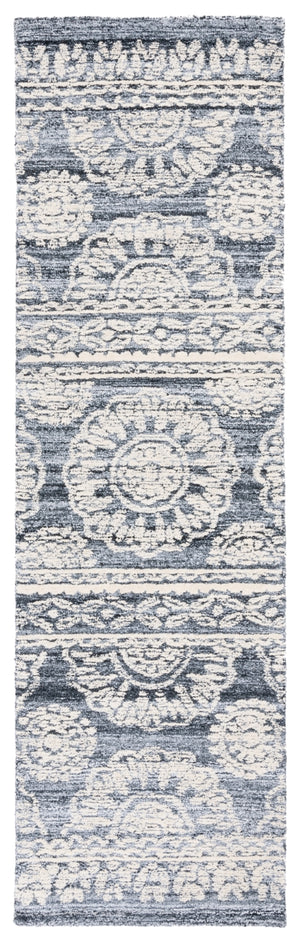 Safavieh Metro 910 Hand Tufted 50% Polyproplyne & 50% Wool Rug Grey / Ivory 50% polyproplyne & 50% Wool MET910F-28