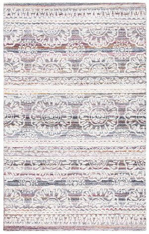 Safavieh Metro 910 Hand Tufted 50% Polyproplyne & 50% Wool Rug Red / Ivory 50% polyproplyne & 50% Wool MET910Q-5