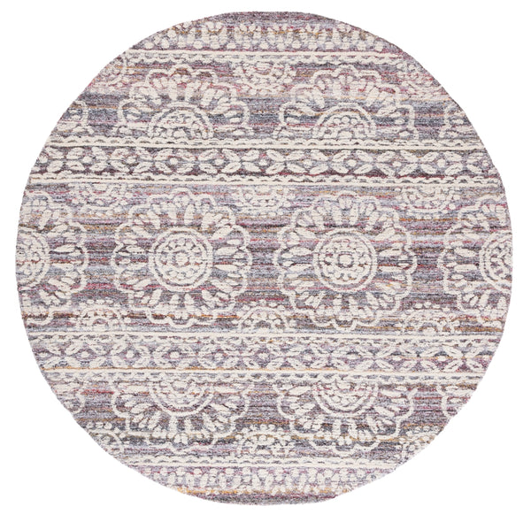 Safavieh Metro 910 Hand Tufted 50% Polyproplyne & 50% Wool Rug Red / Ivory 50% polyproplyne & 50% Wool MET910Q-6R