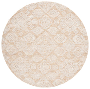 Safavieh Metro 987 Hand Tufted 100% Fine Indian Wool Pile Rug Gold / Ivory 100% Fine Indian Wool Pile MET987D-6R