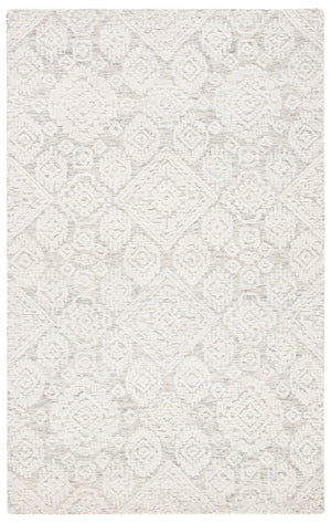 Safavieh Metro 987 Hand Tufted 100% Fine Indian Wool Pile Rug Light Brown / Ivory 100% Fine Indian Wool Pile MET987T-5