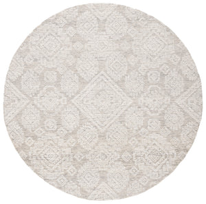 Safavieh Metro 987 Hand Tufted 100% Fine Indian Wool Pile Rug Light Brown / Ivory 100% Fine Indian Wool Pile MET987T-6R