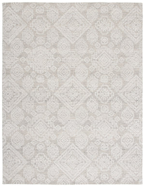 Safavieh Metro 987 Hand Tufted 100% Fine Indian Wool Pile Rug Light Brown / Ivory 100% Fine Indian Wool Pile MET987T-8