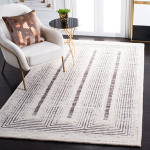 Metro Hand Tufted Pet Yarn and Wool Rug with Luxurious Texture for Elegant Home Decor Style