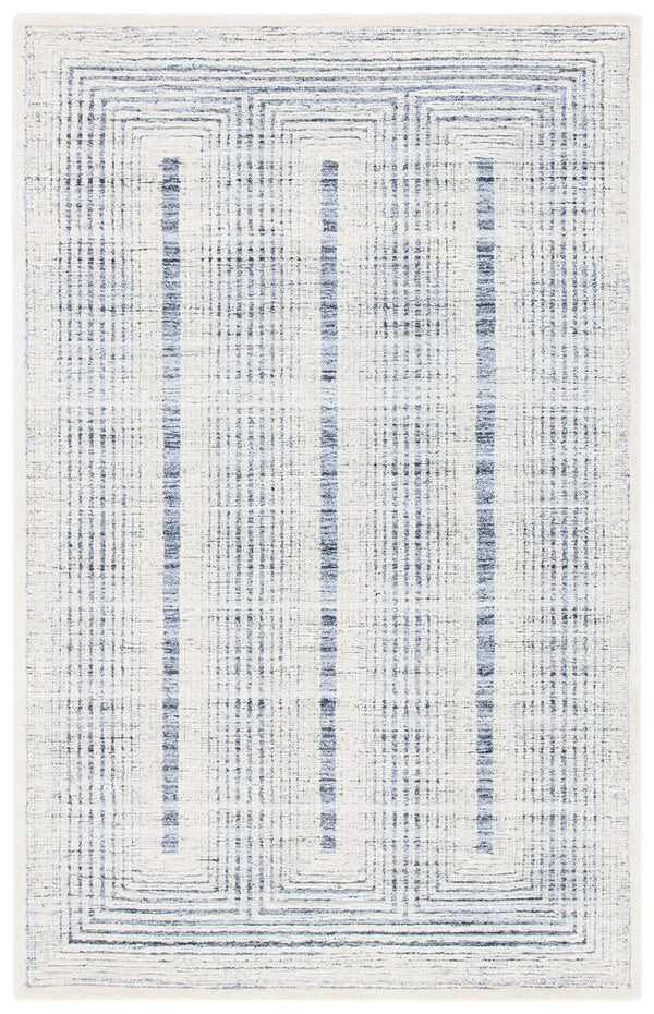 Safavieh Metro 991 Hand Tufted 60% Pet Yarn, 40% Wool Rug Light Grey / Ivory 60% Pet yarn, 40% Wool MET991G-6