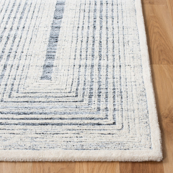 Metro Hand Tufted Pet Yarn and Wool Rug with Luxurious Texture for Elegant Home Decor Style