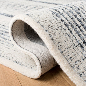 Safavieh Metro 991 Hand Tufted 60% Pet Yarn, 40% Wool Rug Dark Grey / Ivory 60% Pet yarn, 40% Wool MET991H-6