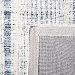 Safavieh Metro 991 Hand Tufted 60% Pet Yarn, 40% Wool Rug Dark Grey / Ivory 60% Pet yarn, 40% Wool MET991H-5