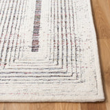 Safavieh Metro 991 Hand Tufted 60% Pet Yarn, 40% Wool Rug Red / Ivory 60% Pet yarn, 40% Wool MET991Q-5