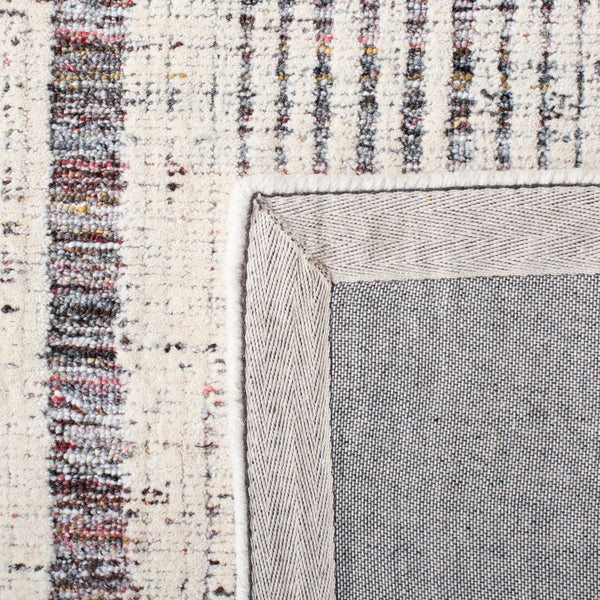 Safavieh Metro 991 Hand Tufted 60% Pet Yarn, 40% Wool Rug Red / Ivory 60% Pet yarn, 40% Wool MET991Q-6