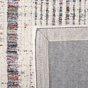 Safavieh Metro 991 Hand Tufted 60% Pet Yarn, 40% Wool Rug Red / Ivory 60% Pet yarn, 40% Wool MET991Q-5