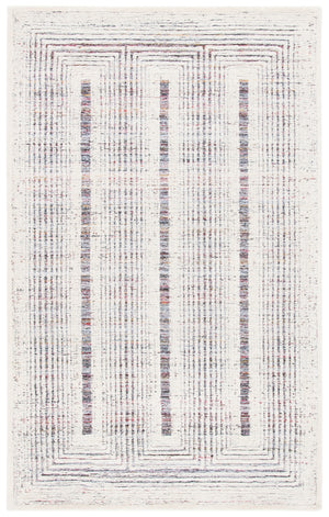 Safavieh Metro 991 Hand Tufted 60% Pet Yarn, 40% Wool Rug Red / Ivory 60% Pet yarn, 40% Wool MET991Q-5