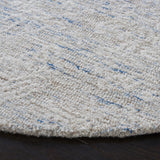 Safavieh Metro 993 Hand Tufted 100% Fine Indian Wool Pile Rug Light Blue / Ivory 100% Fine Indian Wool Pile MET993L-6R